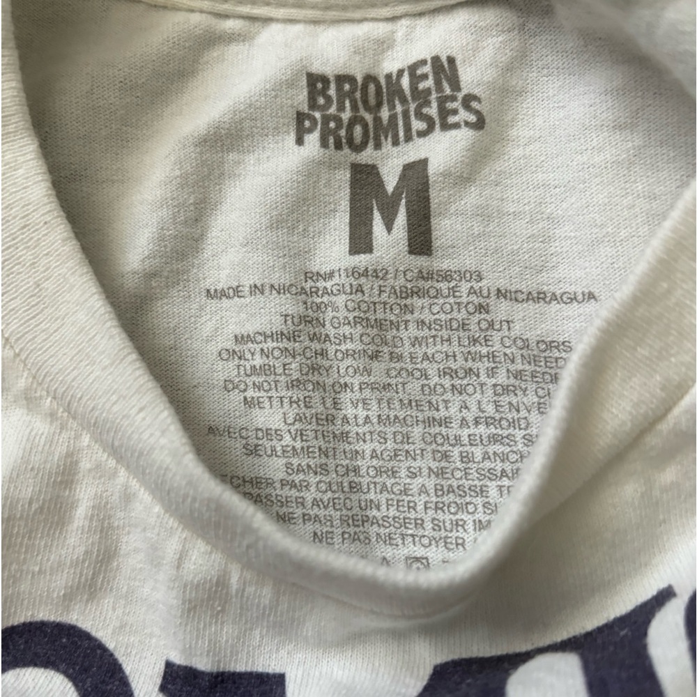 Broken Promises Lust Graphic Short Sleeve Tee Medium View 3
